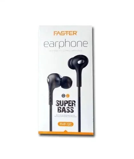Faster Stereo Sound Handfree - Black (FHF 12c)