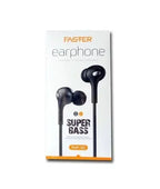 Faster Stereo Sound Handfree - Black (FHF 12c)