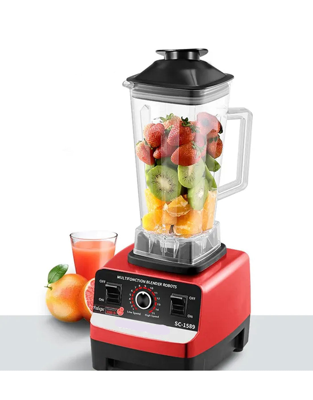 RAF Heavy Duty Commercial Juicer Blender & Grinder SC‑1589