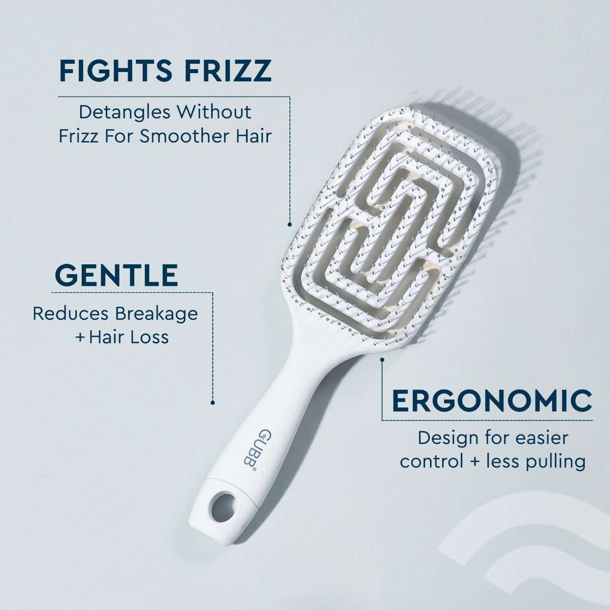 Detangling Brush, Dry and Wet Vented Detangler Hair Brush for Women and Men