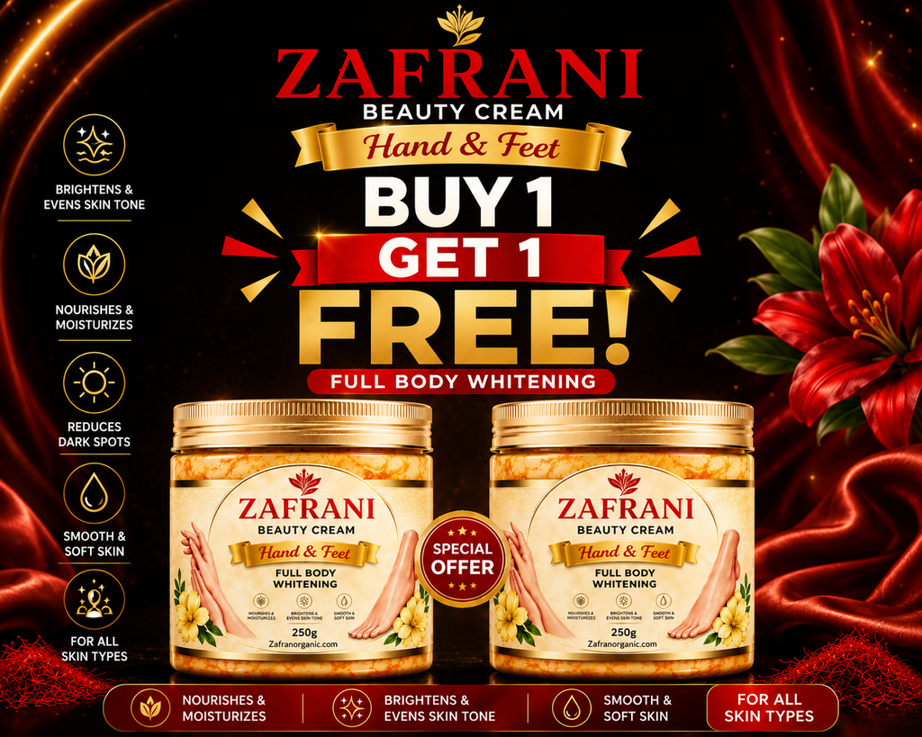 Zafrani Glow Gold Serum Cream – 100% Organic Buy 1 Get 1 Free