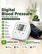 Arm Style Digital Blood Pressure Monitor Machine – Best BP Apparatus for Home & Clinic Use