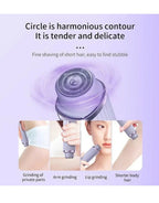 BLAWLESS 2-in-1 Electric Shaver & Trimmer – USB Rechargeable Double Head Hair Remover for Women