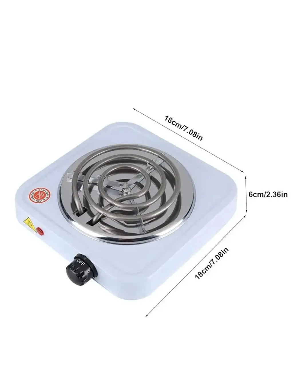 RAF 1000W Portable Electric Stove — Hot Plate Electric Cooker R.8010B
