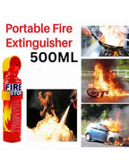 Fire Stop Spray 500ML - Portable Fire Extinguisher for Home, Office & Car