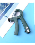 Adjustable 5–60kg Hand Grip Strengthener with Counter for Exercise & Training