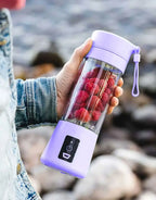 USB Rechargeable Portable Mini Blender Juicer 380ml for Smoothies, Shakes & Travel