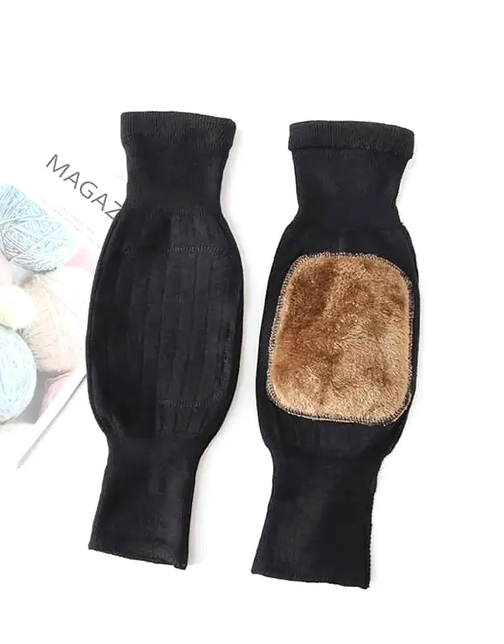 Pair of Unisex Thermal Knee Warmer for Winter Pain Relief & Joint Support