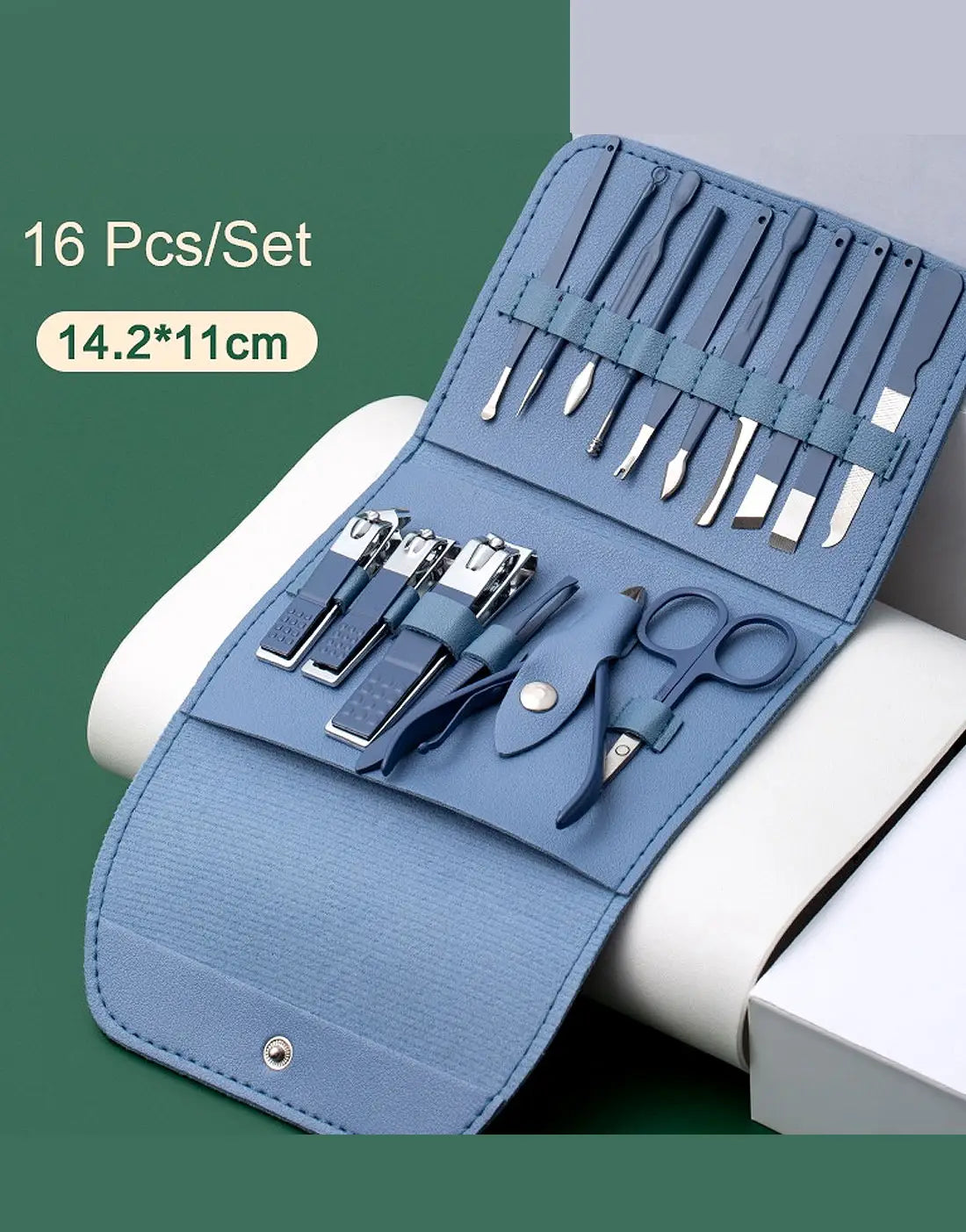 16-in-1 Professional Manicure & Pedicure Kit