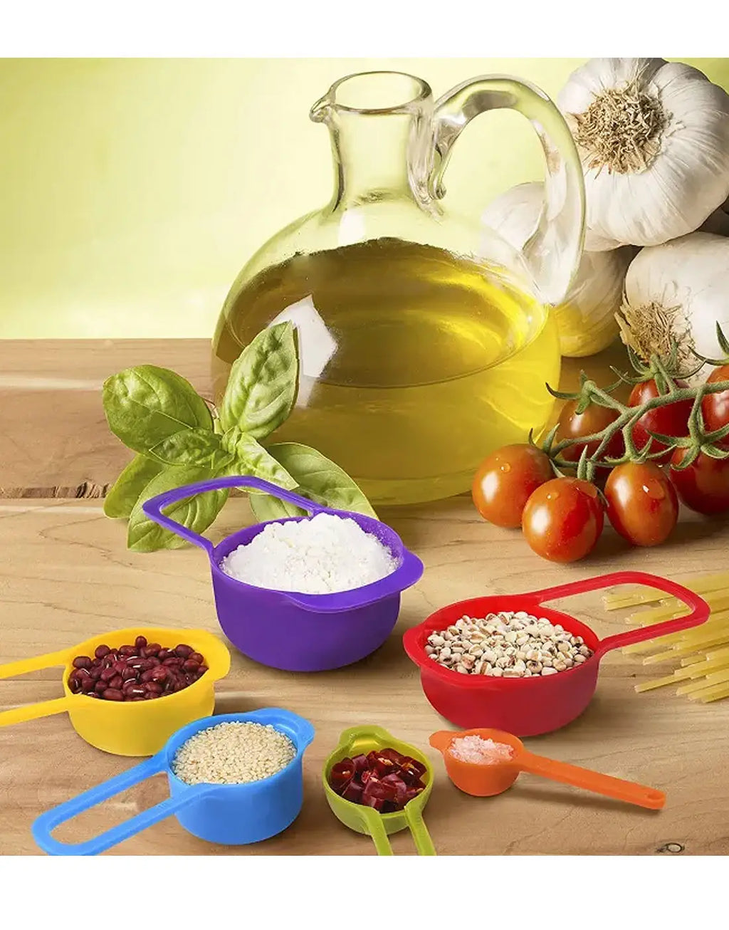 6-Piece Kitchen Measuring Spoons Set for Cooking & Baking