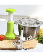 2.0 Litre Premium Quality Meat & Vegetable Push Chopper