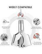 Stainless Steel Manual Nose & Ear Hair Trimmer