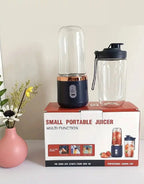 2-In-1 USB Rechargeable Portable Juicer Blender for Smoothies, Shakes, and Frozen Drinks