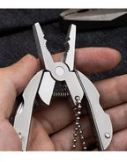 Stainless Steel Outdoor Multi-Tools Plier Knife | Multi Tool Keychain for Camping, Hiking & Everyday Use