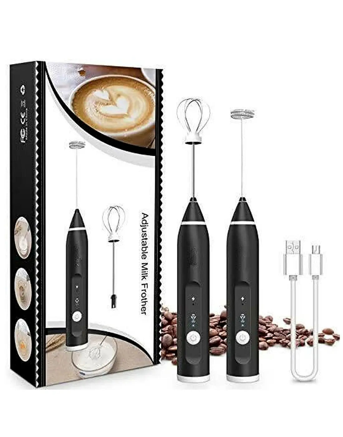 Electric Milk Frother | Mini Coffee & Egg Beater