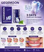 GEGEMOON 5D Teeth Whitening Strips - Mint Flavor