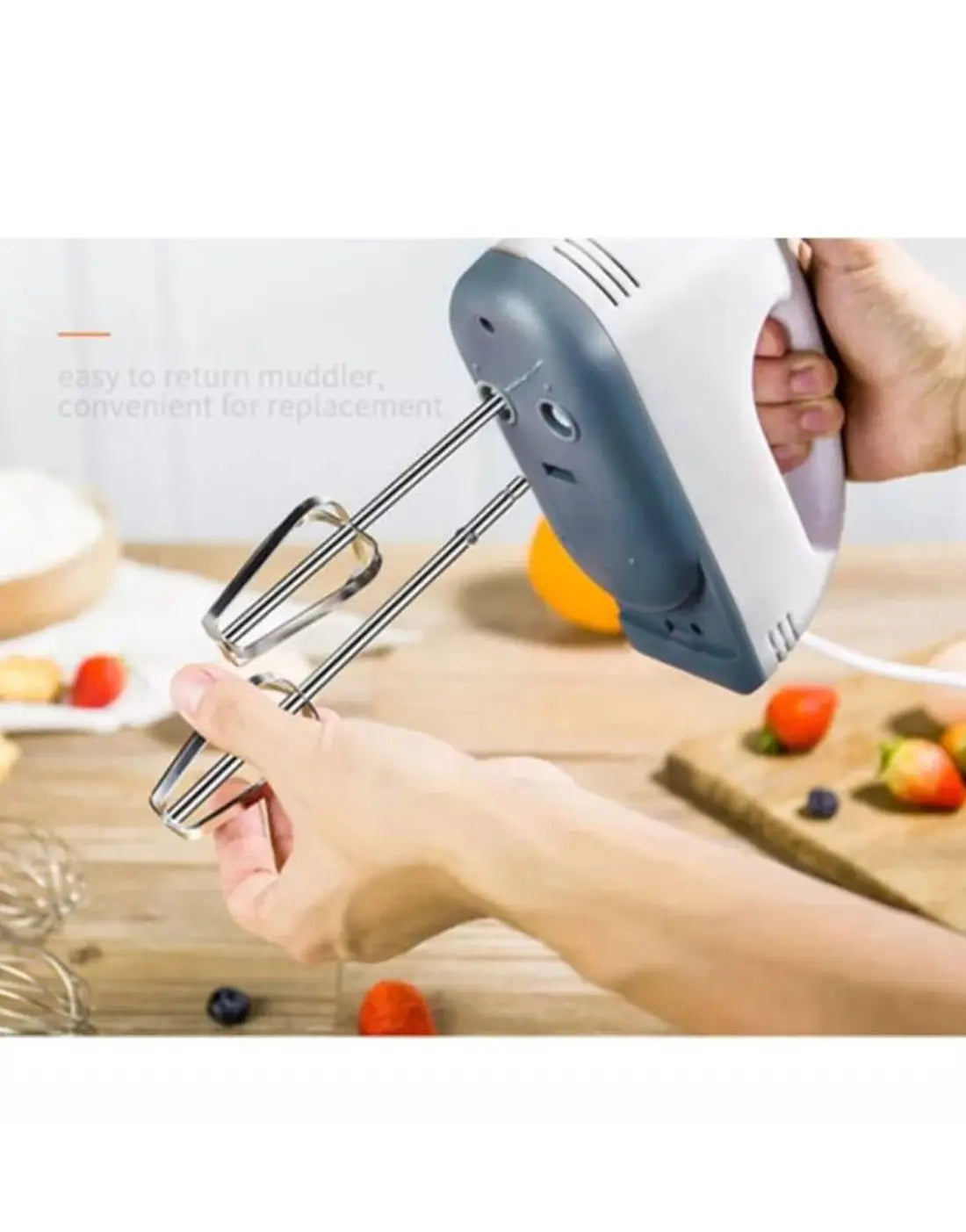 Scarlett Electric Hand Mixer/Beater For Egg, Cream & Dough