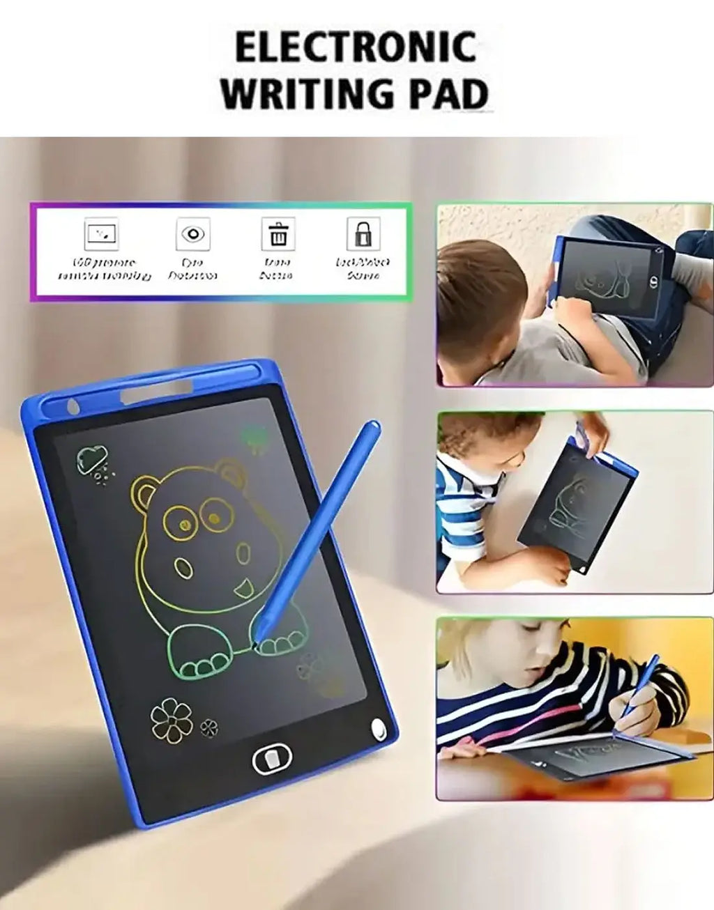8.5″ Colorful LCD Writing Tablet for Kids