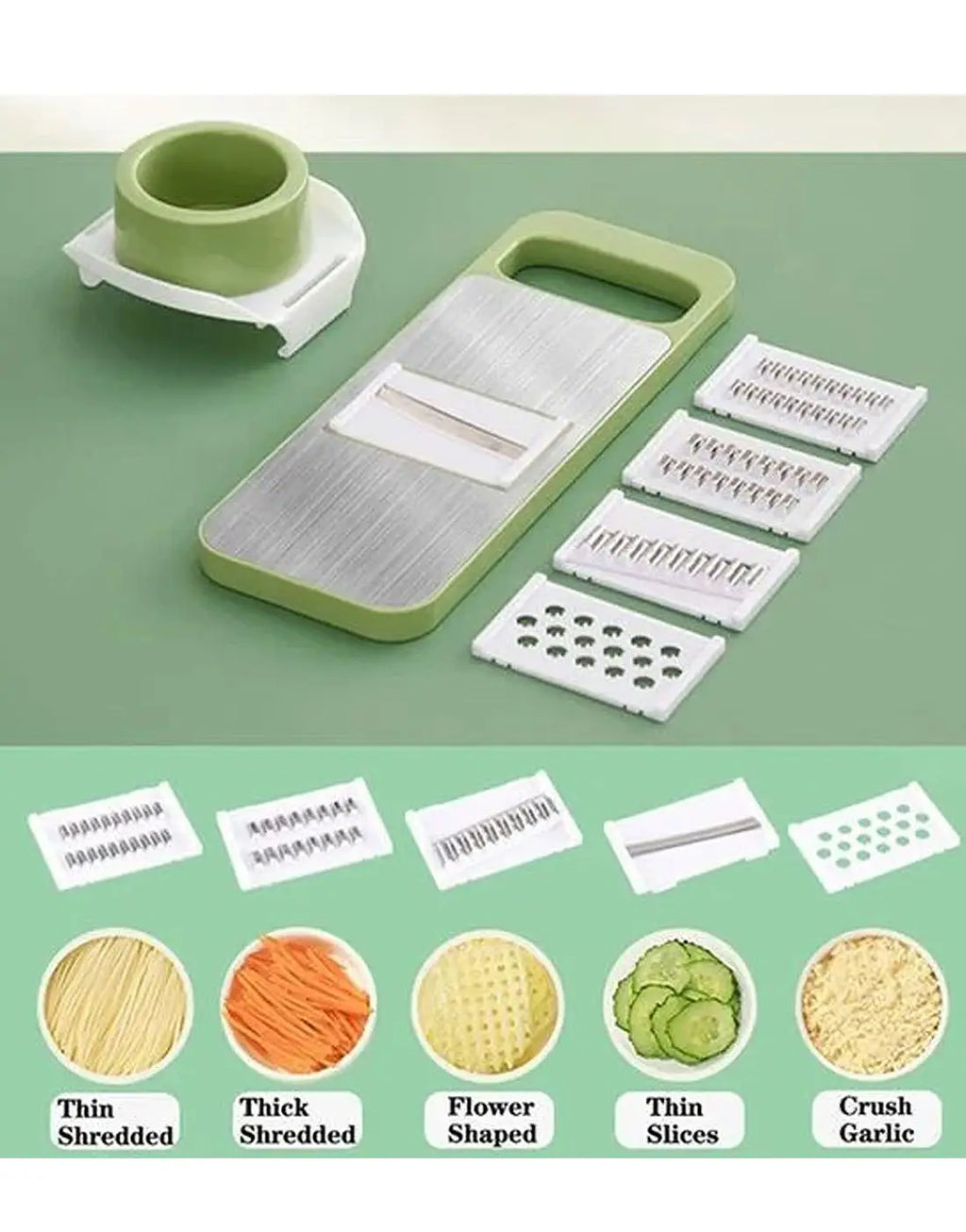 5 in 1 Multifunctional Vegetable Cutter & Slicer