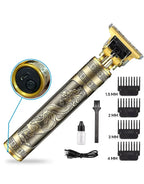 Professional Vintage T9 Trimmer – Cordless Hair Clipper & Shaving Machine for Men