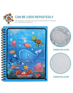 Magic Water Painting Coloring Book with Magic Water Pen